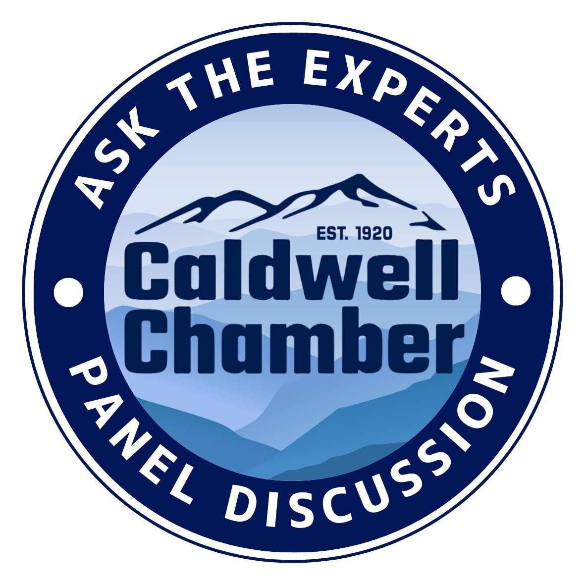 ASK THE EXPERTS (Circle Sticker)